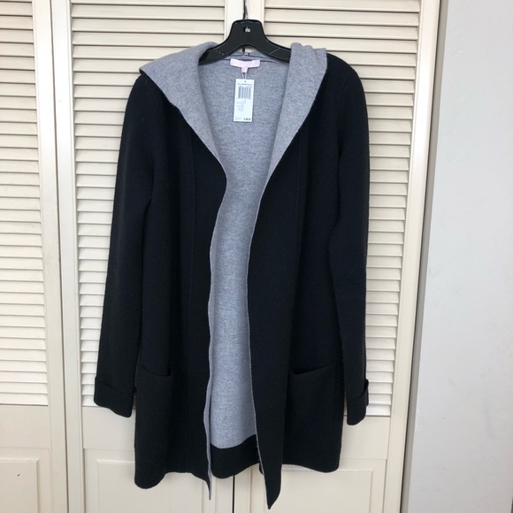 The Cashmere Project Jackets & Blazers - The Cashmere Project 💯 % Black hooded coat S/M